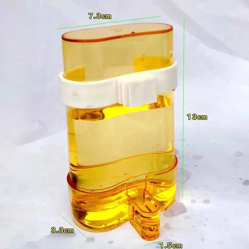 Bird Water Dispenser Bird Food Feeder Automatic Parakeet Bird Waterer Food Feeder Dispenser for Parrot Bird Cage Accessories
