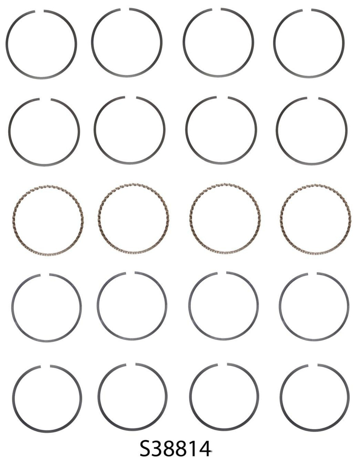 Piston Ring Set - Jeep 150/2.5L - 1996-2002