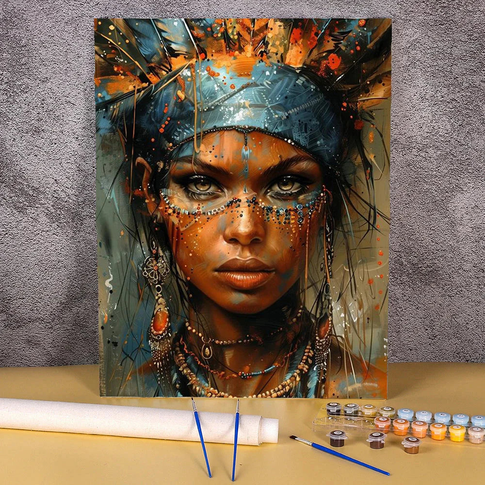 Acrylic Paint By Numbers Modular Picture With Paint Drawing On Canvas Adults Handpainted Gift Wall Art Painting Home Decor