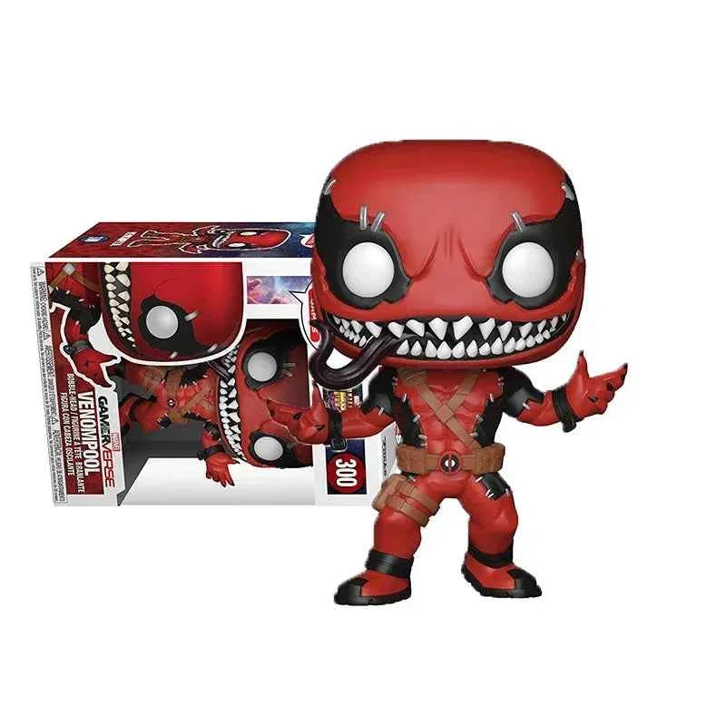 Funko Movies Venomized Venompool 300# Death Venom 82# Exclusive Deadpool the Duck 230# Action Figure Model Collection toy