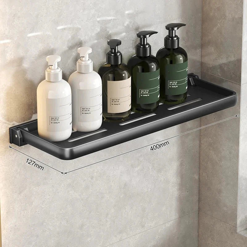 RV Foldable Shelf No Punch Drop-down Aluminum Foldable Shelves Are Used For Wall Storage In RVs And Campers Car Accessories