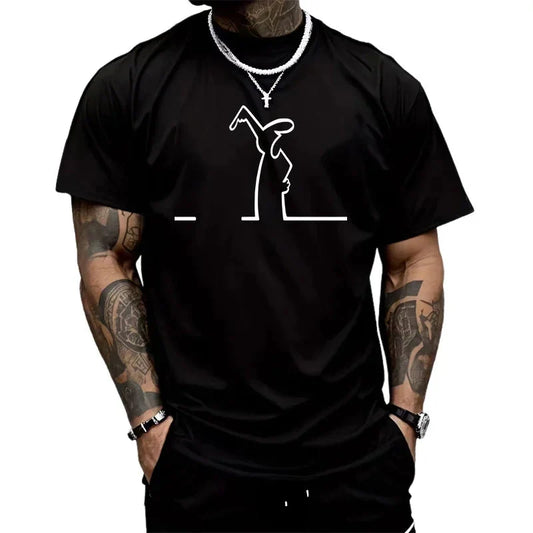 2025 High Quality Mens T Shirts 100 Percent Cotton Round Neck Short Sleeve Tees Summer Spring Casual Fashion Daily Wear