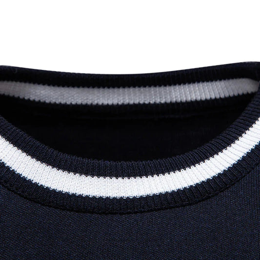 Mens Summer Knit T shirts Crew NecK Ribbed Tee Shirts Short Sleeve Stretch Tee Soft Comfortable Casual Shirts