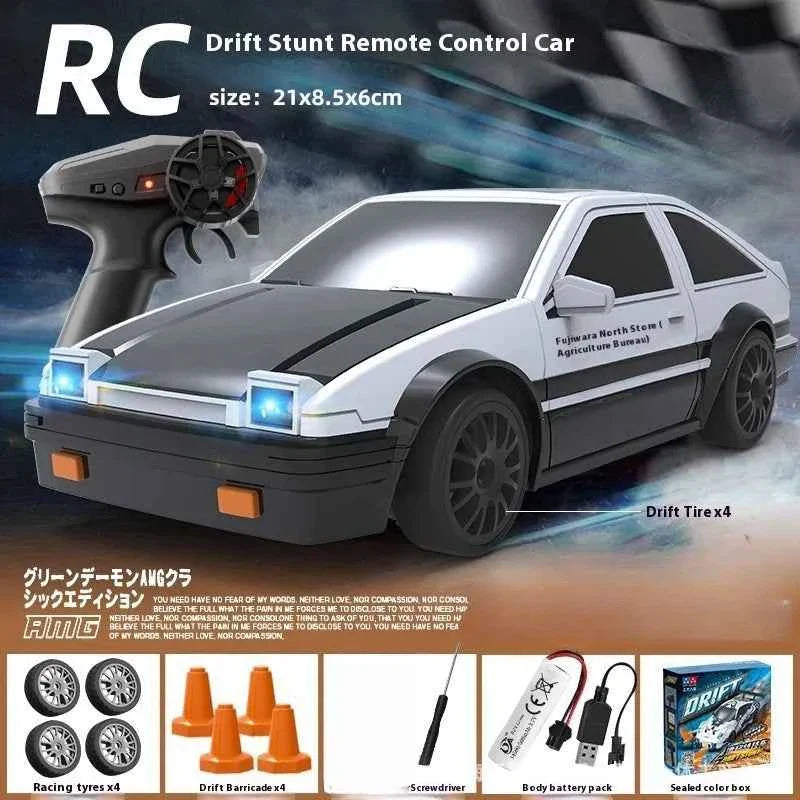RC Drift Car 1/26 Realistic Race Car 4WD Mini RC Car 2.4Ghz Control Smooth Drifting Action Boys Toys RC 4x4 Fun for All
