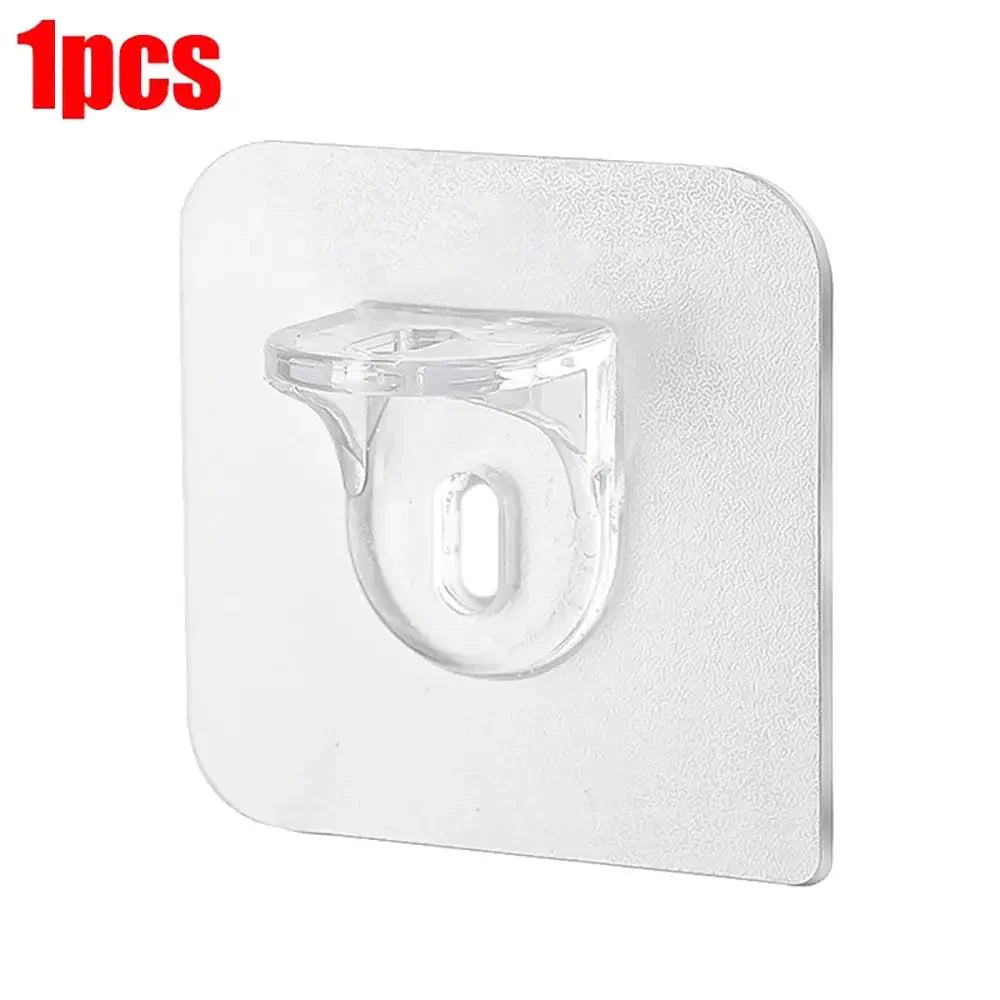 Shelf Support Hooks Punch-Free Closet Cabinet Partition Plate Holder Without Trace Bracket Home Tools For Home Kitchen Bathroom