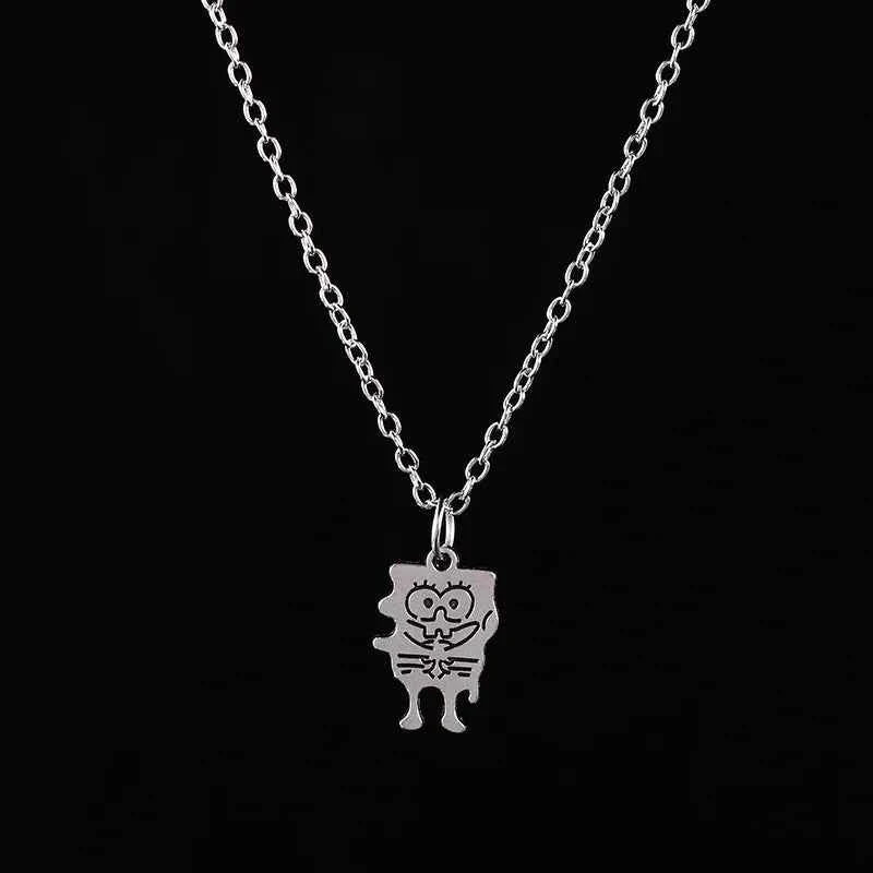 2 Pcs/ Set Fashion Best Friends Honey Love Couple Pendant Necklace Choker Gift Friendship Jewelry Wholesale