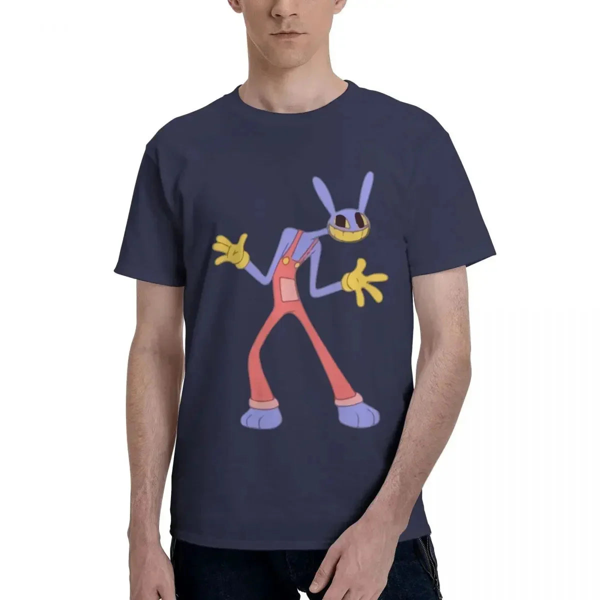 Short Sleeve T-Shirts For Men Women The Amazing Digital Circus Jax Funny T Shirt harajuku oversized t shirt men clothing