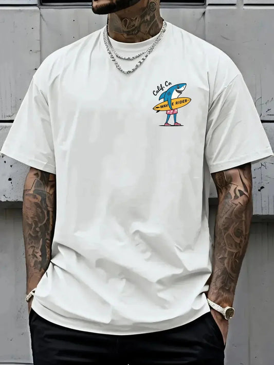 Men Summer Fashion Sports T-Shirts Are Suitable Casual Outdoor Activities They Are Fashionable Versatile Trendy Simple Style
