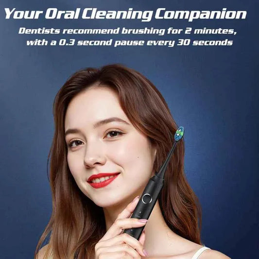 2025 Smart Sonic Electric Toothbrush for Adults Deep Cleaning with Soft Bristles and Waterproof Feature Teeth Whitening
