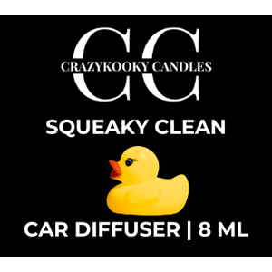 SQUEAKY CLEAN - Car Diffuser, 8ml