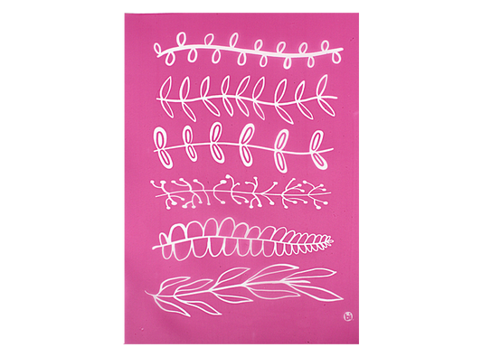 Leafy Lines Silkscreen