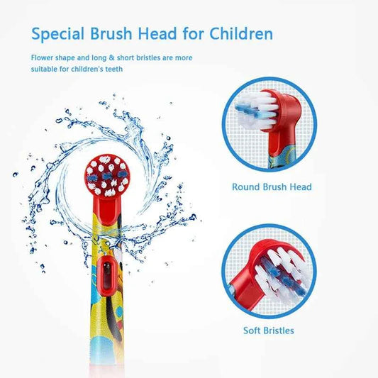 Oral B Electric Toothbrush for Kids Rotation Clean Teeth for Kids 3+ Soft Bristle for Child Waterproof Toothbrush