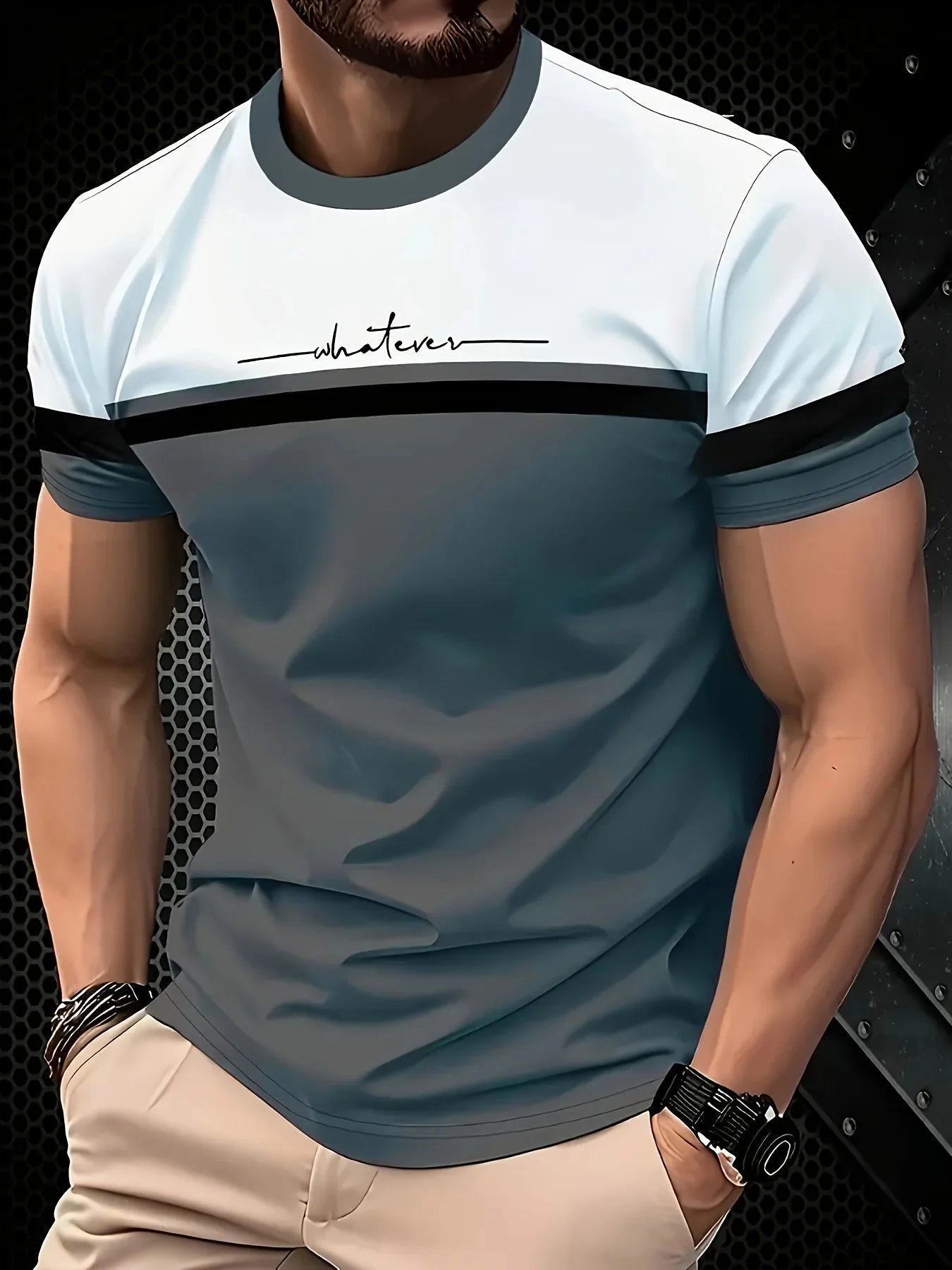 Hot men's T-shirts for Summer 2025 Casual fashionable outdoor and simple streetwear