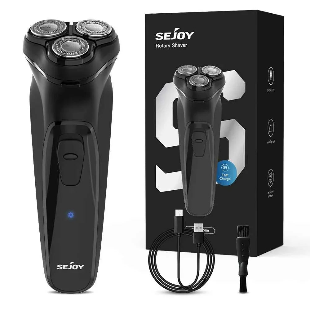 Sejoy Electric Razor for Men Rechargeable Electric Razor Shaving Machines Mens Electric Shavers,