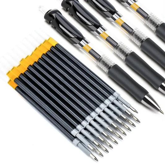 43 PCS Gel Pens & Refills Set Stationery Kawaii writing pen Black/red/blue ink 0.5 mm blue ballpoint pen Office school supplies