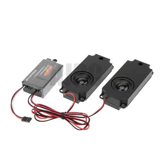RC Car 2nd Generation Motor Sound Simulator Set Remote Control Car 10 Effect Sound Engine Simulation Module Speakers 2