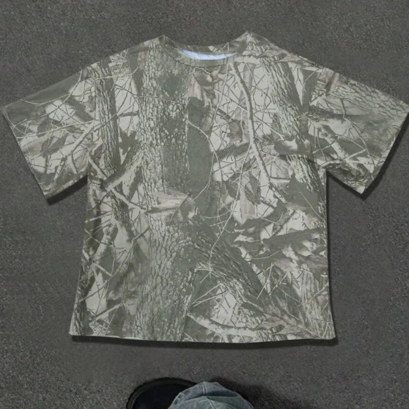 Mens T Shirt Harajuku Retro Graphic Digital Print Short Sleeve Tee Breathable Casual Loose Streetwear Summer Graphic T Shirts