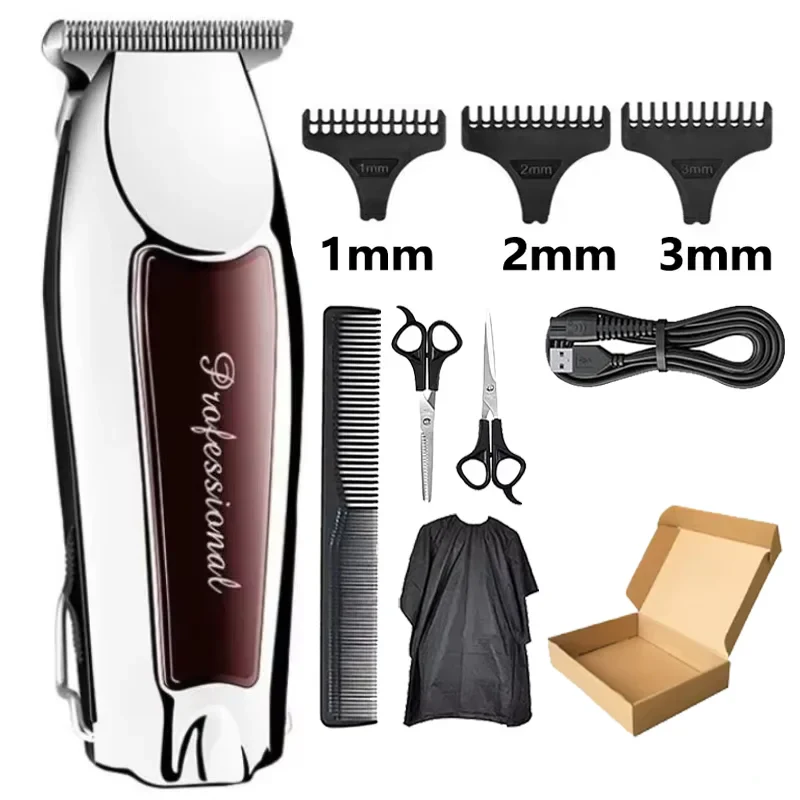 Hair Clipper Hair Trimmer Hair Clipper Professional Barber Trimmer Electric Shaver Hair Cutting Machine Rechargeable Trimmer Men