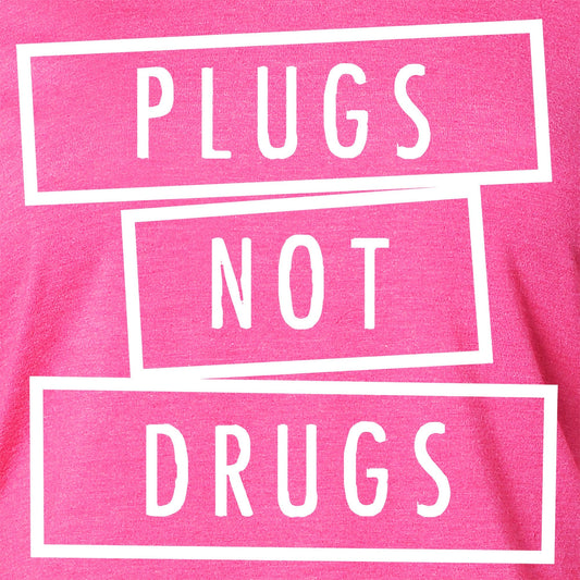 Plugs Not Drugs Tapered Long Sleeve Hoodie