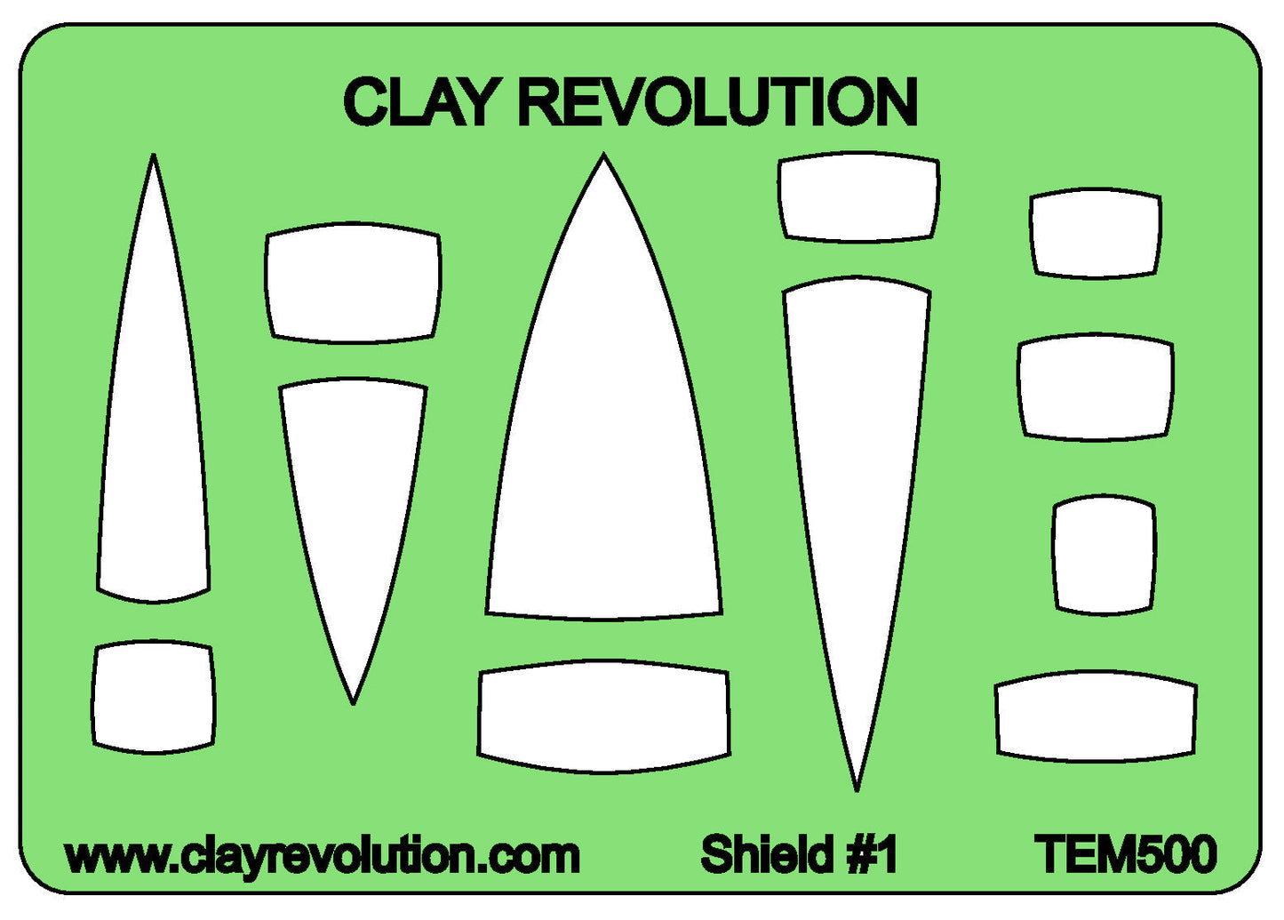 Shield #1 Template