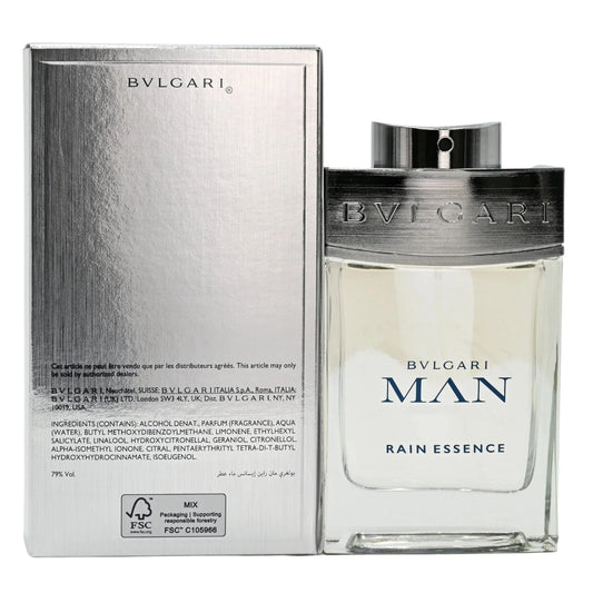 Rain Essence by Bvlgari Eau De Parfum Spray for Men 3.4 oz