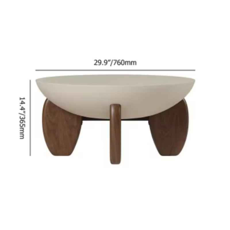 Solid Wood Coffee Table Center Table