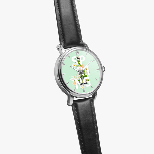 159. 46mm NESTDEER SPRING Unisex Automatic Watch (Silver)
