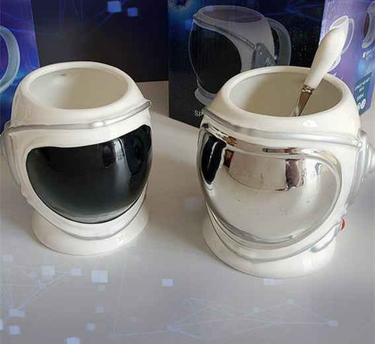 Ceramic Astronaut Mug Helmet Cup Idea