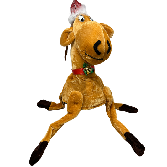 Plush Christmas Moose Hat