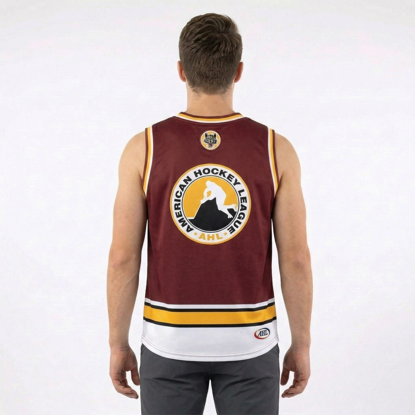 Chicago Wolves AHL Licensed Replica Jersey Performance Men's Tank