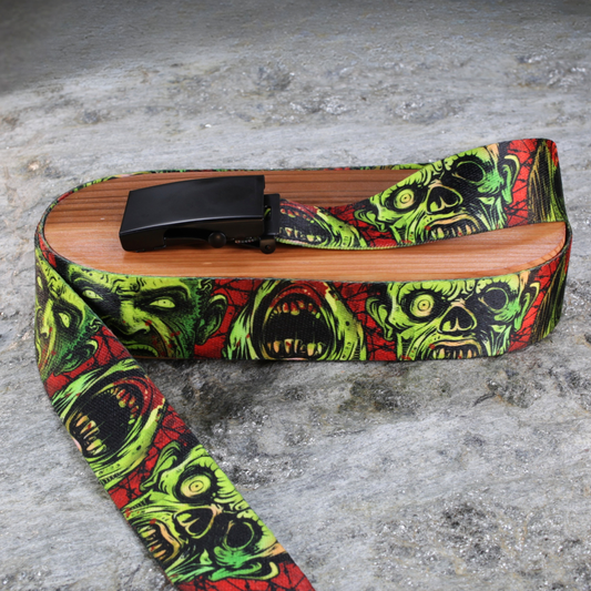 1.5" Zombie Belt – Horror Fashion, Goth Goals 🧟♂️🖤