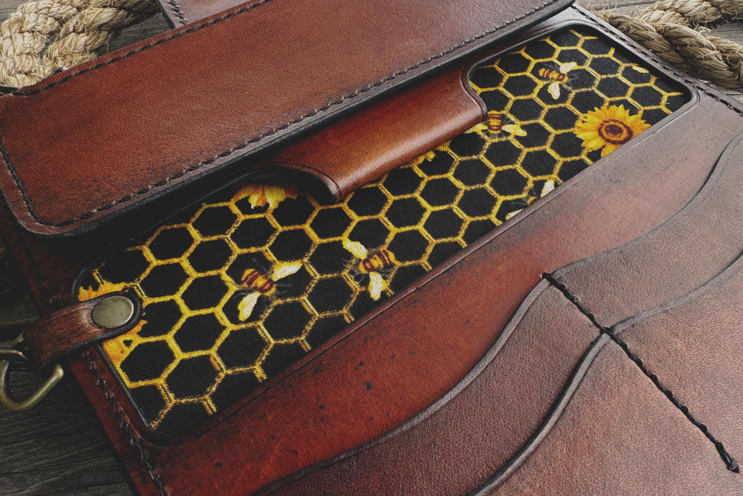 Clutch Wallet - Sunflower