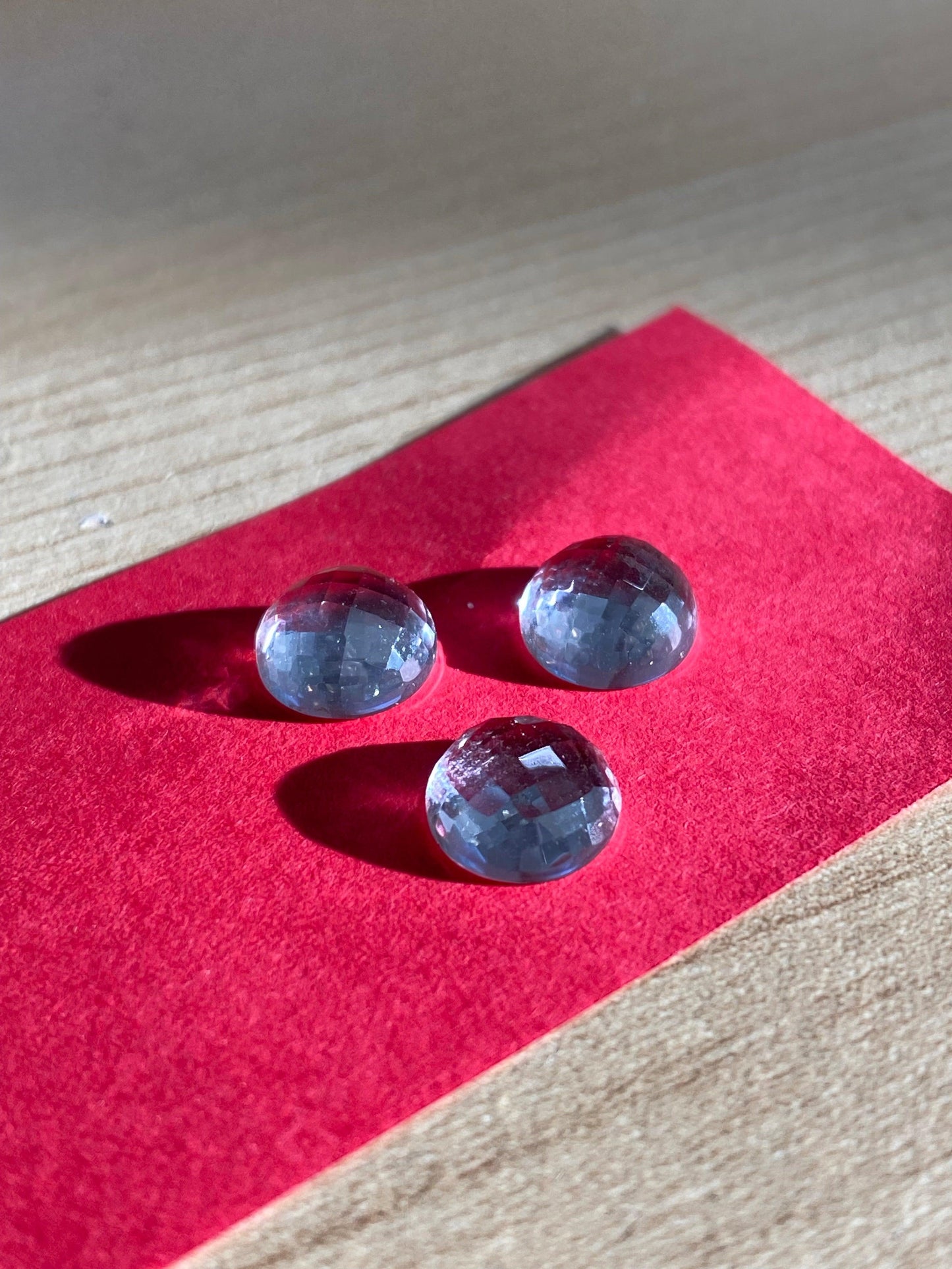 Crystal Cushion Facet 8mm