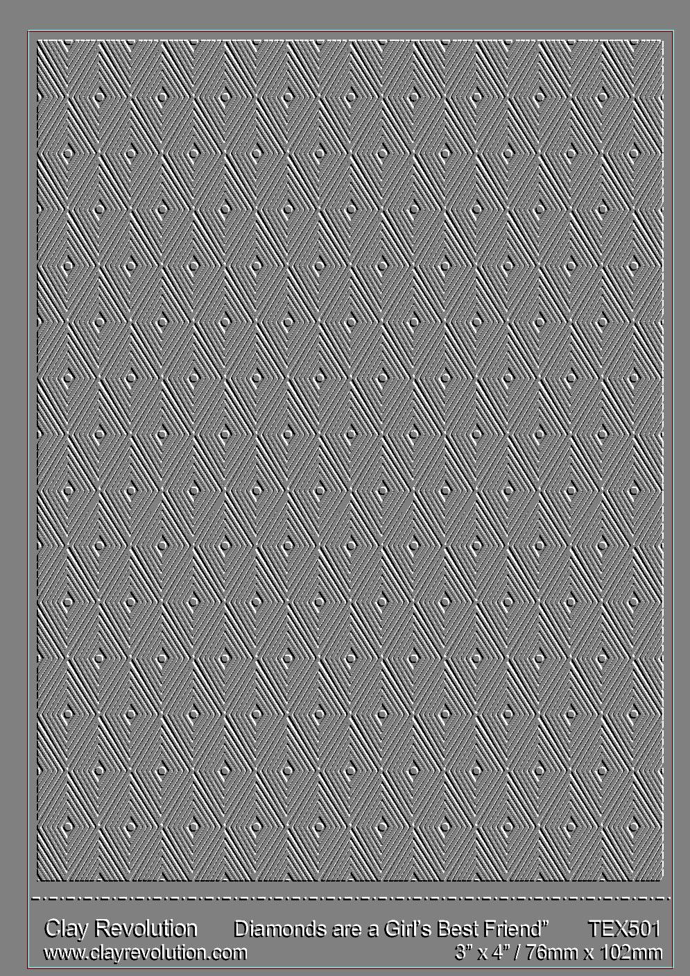 Diamonds Are A Girl's Best Friend Texture Sheet