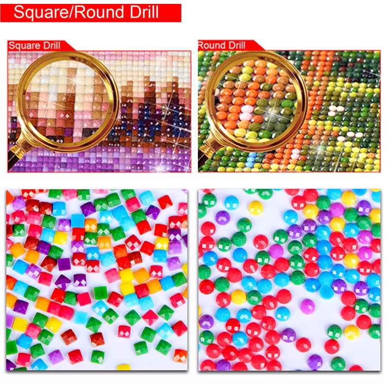 Diy Mosaic Art Seaside Lighthouse Needlework Diamond Painting