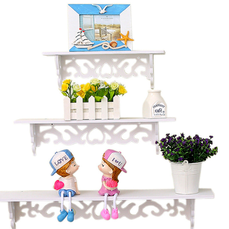 One-word Partition Dormitory Wall Wall Decoration Shelf