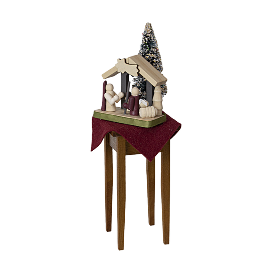 Nativity Table for Carolers