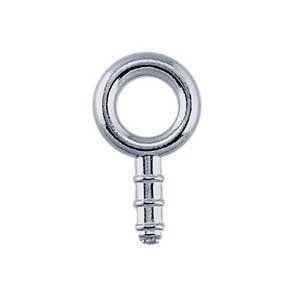 Embeddable Silver Eyelet 2.5mm 10pk Embed