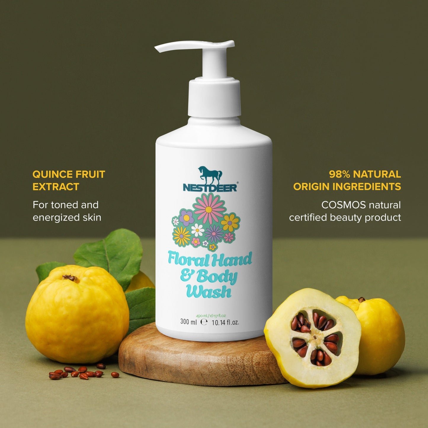 Floral hand & body wash