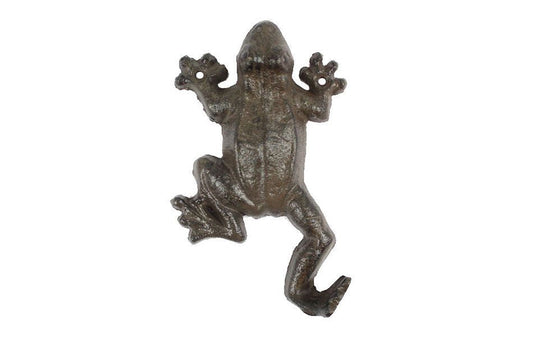 Cast Iron Frog Hook 6""