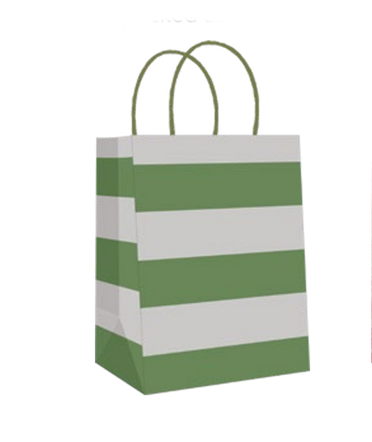 Holiday Medium Kraft Gift Bags -