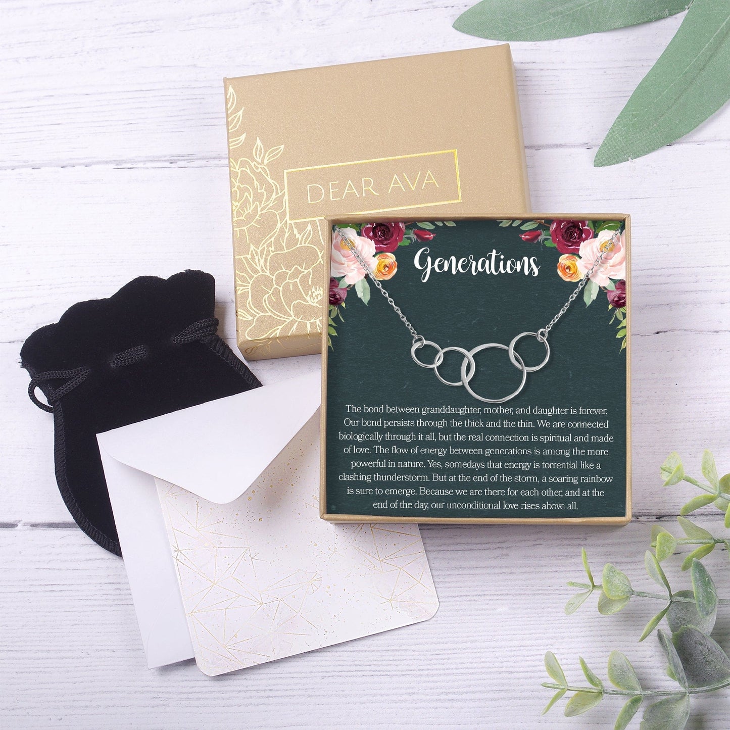 Generations Four Circles Necklace