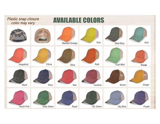 Heart (your state) Hat *customizable