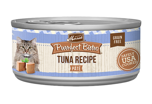 Merrick Purrfect Bistro Grain Free Adult Tuna Pate Cat Food
