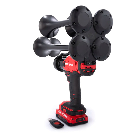 Train Horn for Craftsman Batteries - Quad