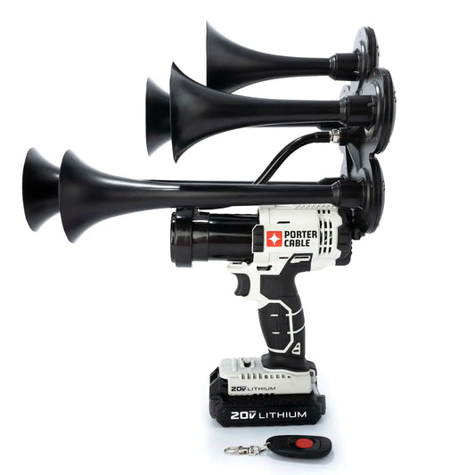 Train Horn for Porter Cable Batteries - Penta (5-Trumpet Model)