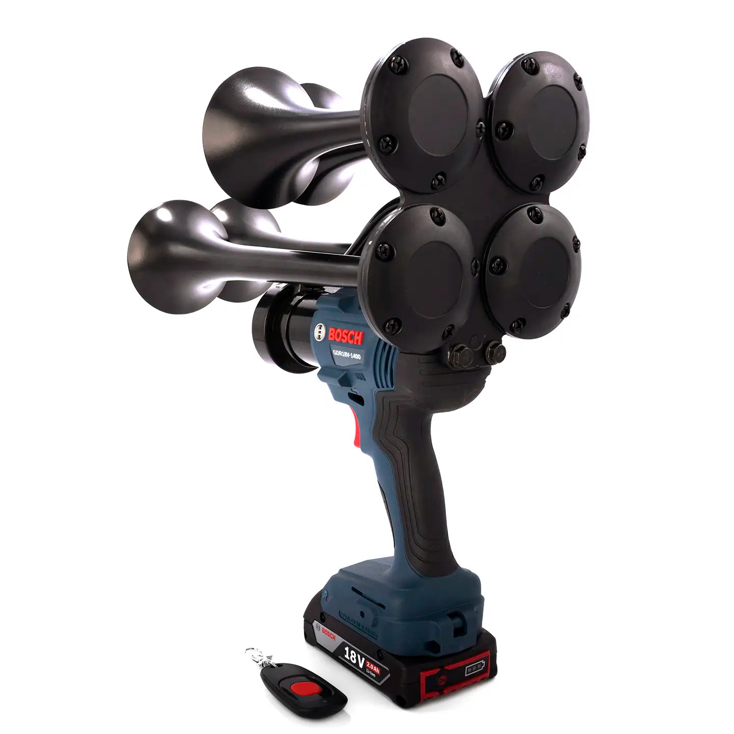 Train Horn for Bosch Batteries - Quad