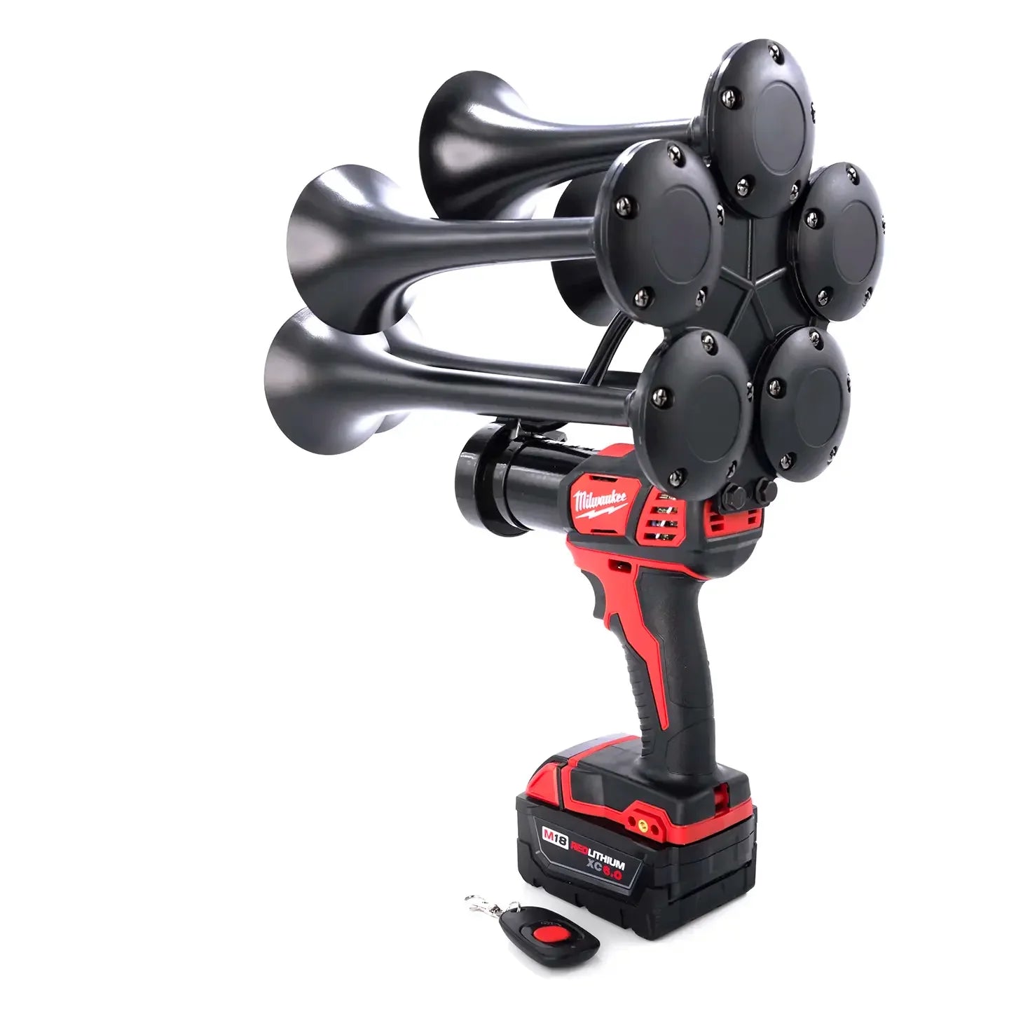 Train Horn for Milwaukee Batteries – Penta (5-Trumpet Model)