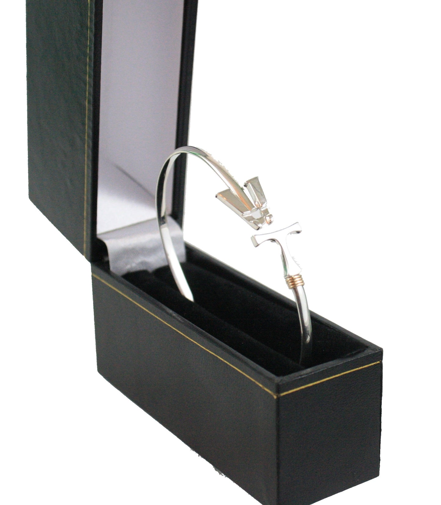 Vermont Hook Bracelet Silver - 3mm Band - 7 Inch
