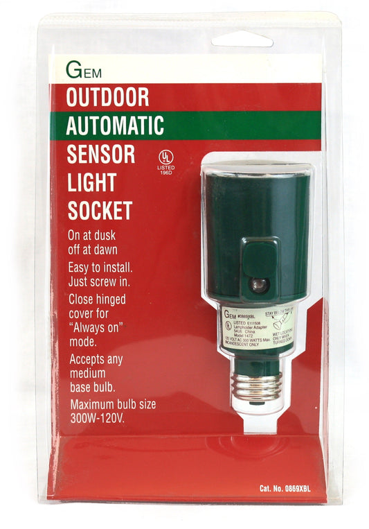 Sensor Light Socket